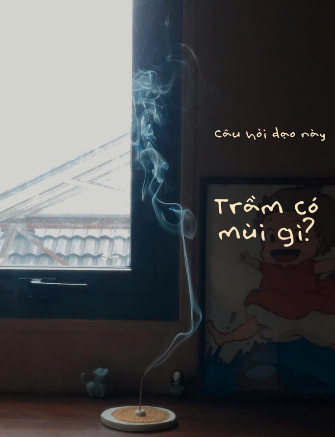 Nhang trầm hương cuốn tàn và nhang rũ